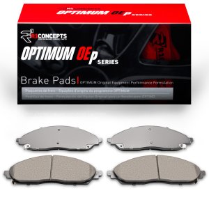 Jeep Grand Cherokee Brake Pads - Front - R1 Concepts - Optimum OE - `20-`25